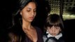 Suhana Carries Little AbRam In Her Arms - Cute Pic