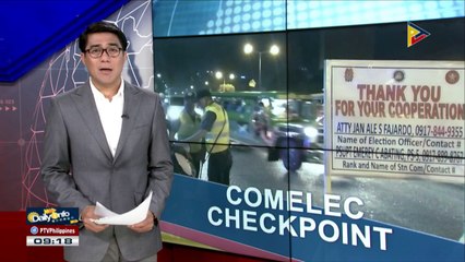 Pakikiisa ng publiko sa checkpoints, ikinatuwa ng PNP