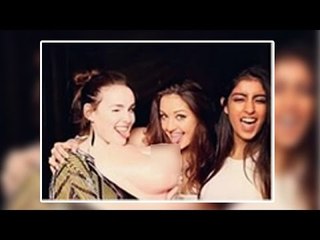 Big B's Grand Daughter Navya Poses With FAKE BREAST