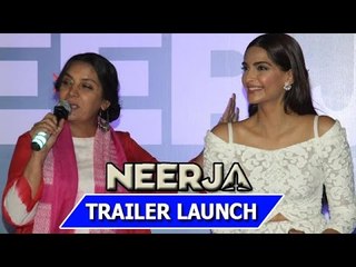 Neerja Official Trailer Launch | Sonam Kapoor | Press Conference