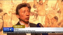Las obras del renombrado artista chino atraen la atención de los diplomáticos en Beijing
