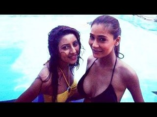 When Pratyusha Banerjee Sizzled in A Bikini With Sara Khan