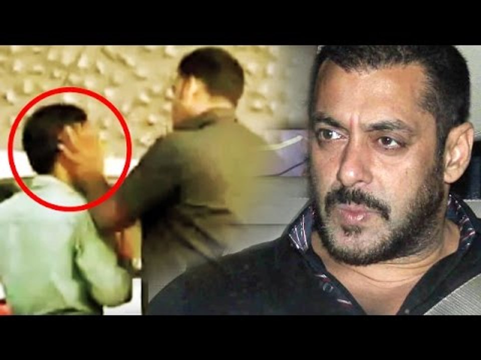OMG! Salman Khan's Fan BRUTALLY BEATEN By Bodyguard