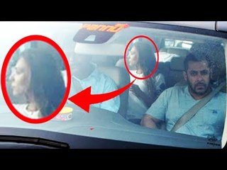 Iulia Vantur SPOTTED With Salman Khan In Uttar Pradesh