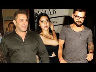 Salman Khan Has Anushka and Virat Have  a Ball At Their Post Date Party