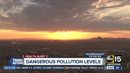 High Pollution Advisory extends for fifth day, causing health concerns for many