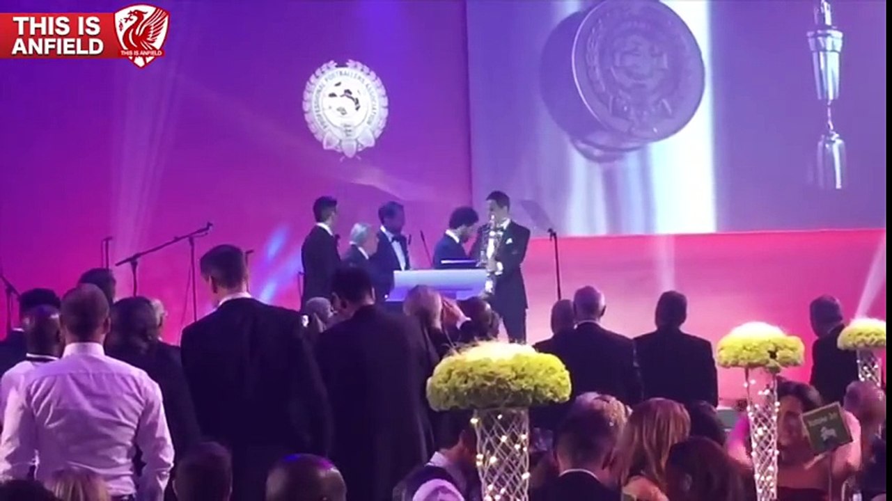 Mohamed Salah wins PFA Player of the Year award