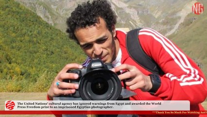 Jailed Photographer Shawkan Awarded World Press Freedom Prize