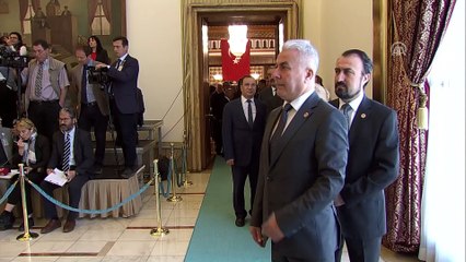 Meclis Başkan Kahraman kutlamaları kabul etti (5) - TBMM