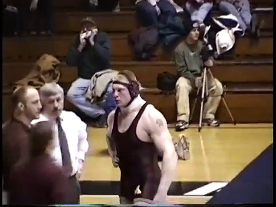 Brock Lesnar in College Wrestling