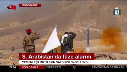 Suudi Arabistan'da füze alarmı