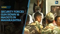 Security forces gun down 16 Maoists in Maharashtra