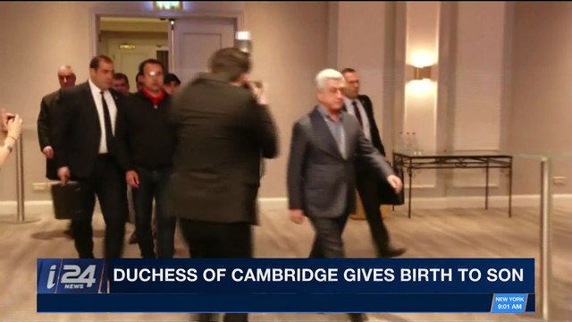 i24NEWS DESK | Report: Armenian PM to resign following protests | Monday, April 23rd 2018