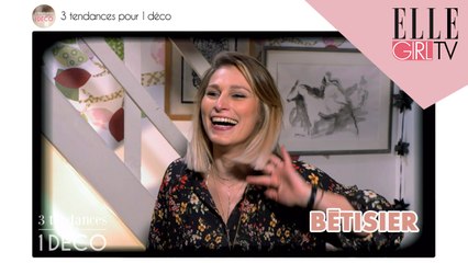 BETISIER : AURORE dans 3 TENDANCES POUR 1 DECO avec MAREVA GALANTER  sur ELLE GIRL TV ! #2