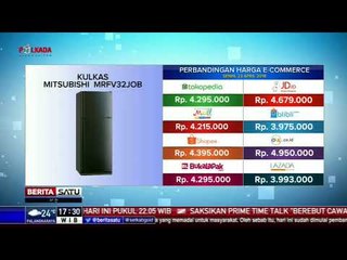 Perbandingan Harga E-Commerce: Kulkas Mitsubishi MRPV 32 JDB
