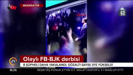 Olaylı FB-BJK derbisi