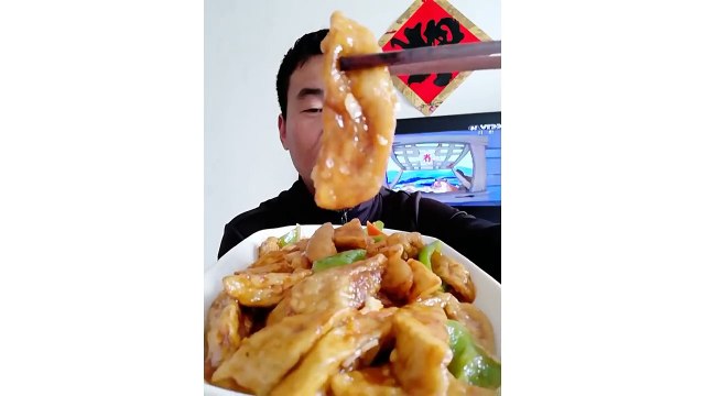 LET'S EAT SHOW COMPILATION-CHINESE FOOD-MUKBANG-challenge-Beauty eat strange food-asian food-NO.145