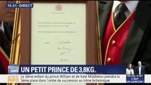 Royal baby: l'acte d'accouchement signé par quatre médecins vient d'être dévoilé au Buckingham Palace