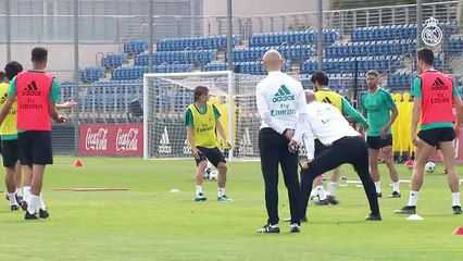 Penúltima sesión antes de recibir al Bayern Múnich