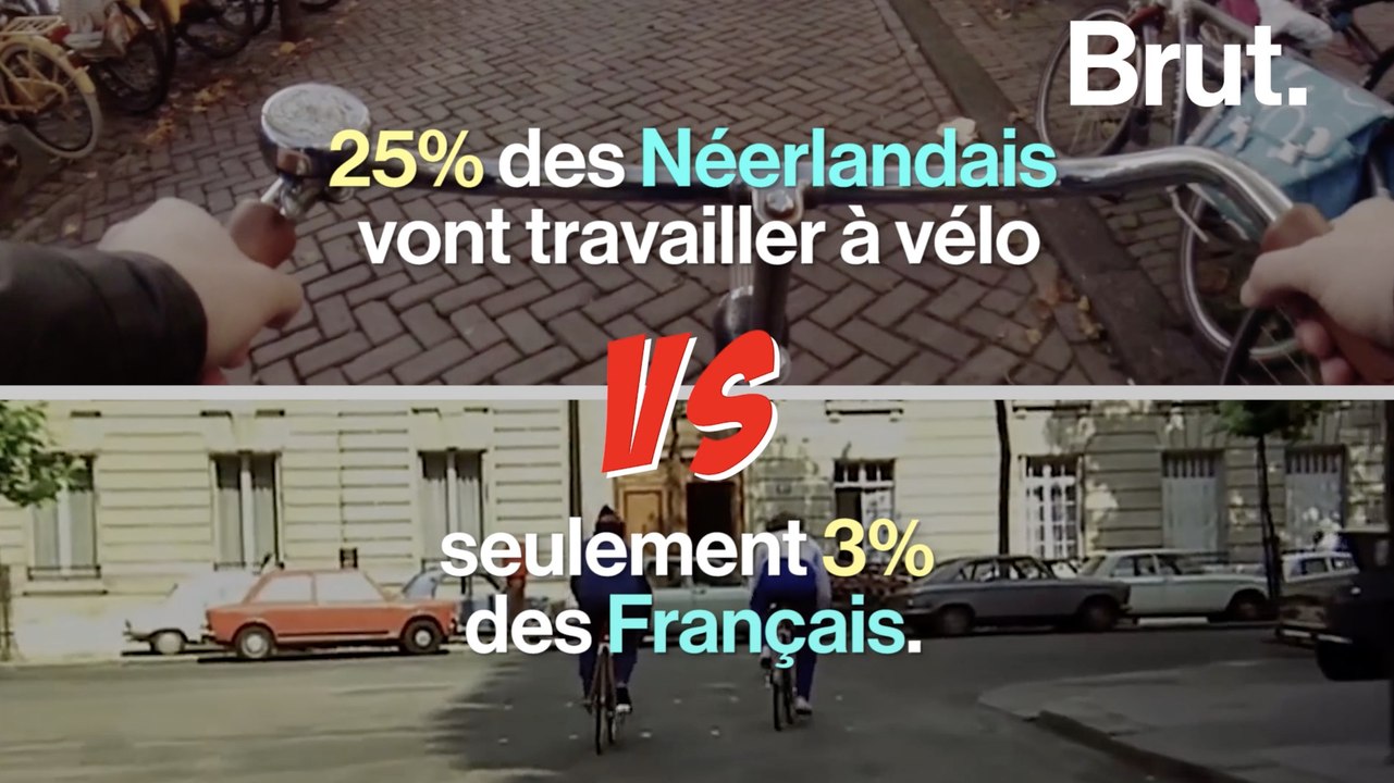 Pourquoi les Néerlandais font plus de vélo que les Français