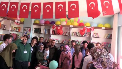 Afrin şehitleri anısına kütüphane oluşturuldu - HATAY