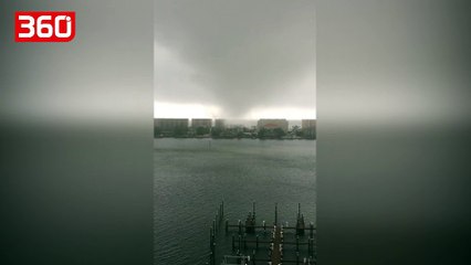 "Futu brenda Dejv"/ Djaloshi kundërshton të ëmën dhe filmon pamjet spektakolare të tornados (360video)
