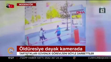 Öldüresiye dayak kamerada