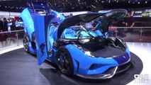 This BLUETIFUL Koenigsegg Regera has the ULTIMATE Party Trick! Shmee 150