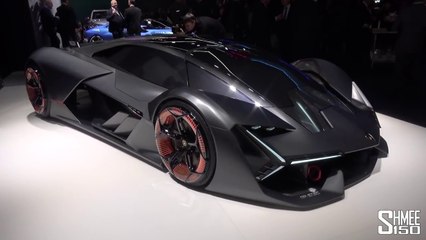 ELECTRIC Lamborghini Terzo Millennio! Shmee150
