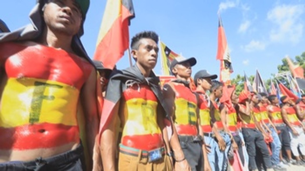 Fretilin de Timor Oriental hace campaña para las próximas parlamentarias en Liquica