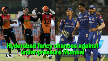 IPL 2018 | Sunrisers fancy chances against under-pressure Mumbai