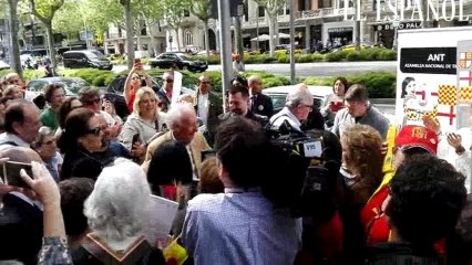 Albert Boadella, recibido al grito de 'president'