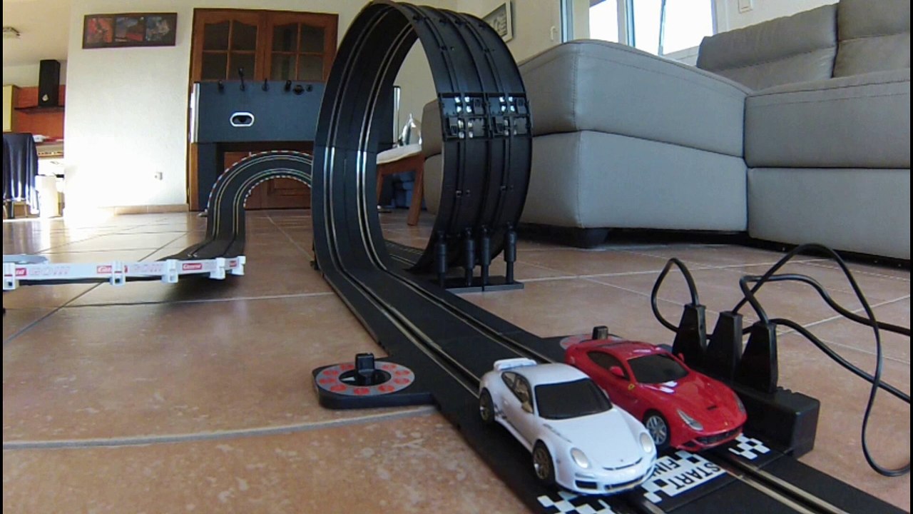 Circuit Carrera Go, ralentis des sorties