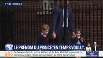 Royal baby: acclamé par la foule, le prince William arrive à la maternité avec ses deux enfants George et Charlott e