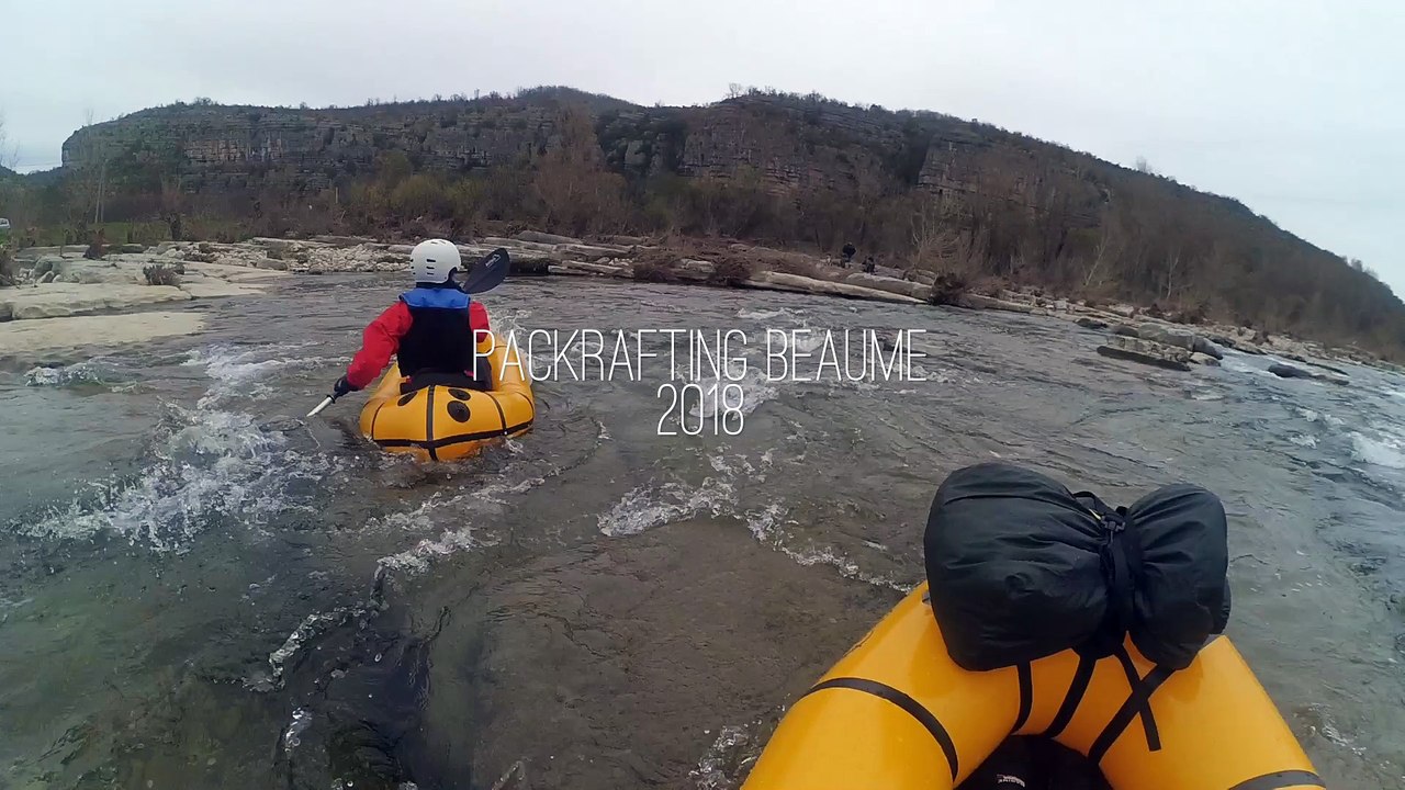 Packrafting beaume 2018