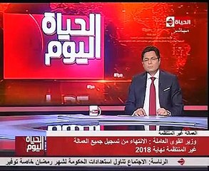 وزير القوى العاملة: حصر 2 مليون "عمالة غير منتظمة" تمهيدا للتأمين عليهم