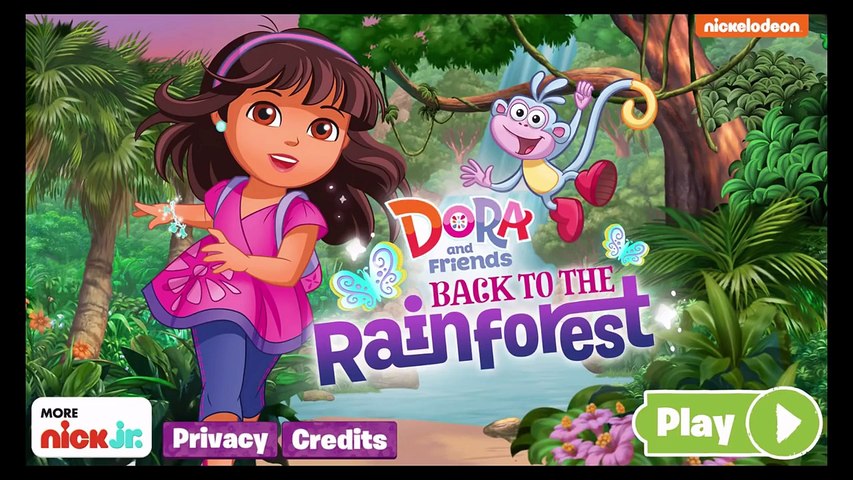 Dora the Explorer Game for kids New Dora and Friends Back to the Jungle Adventure