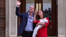 Duke and Duchess of Cambridge leave hospital with new son