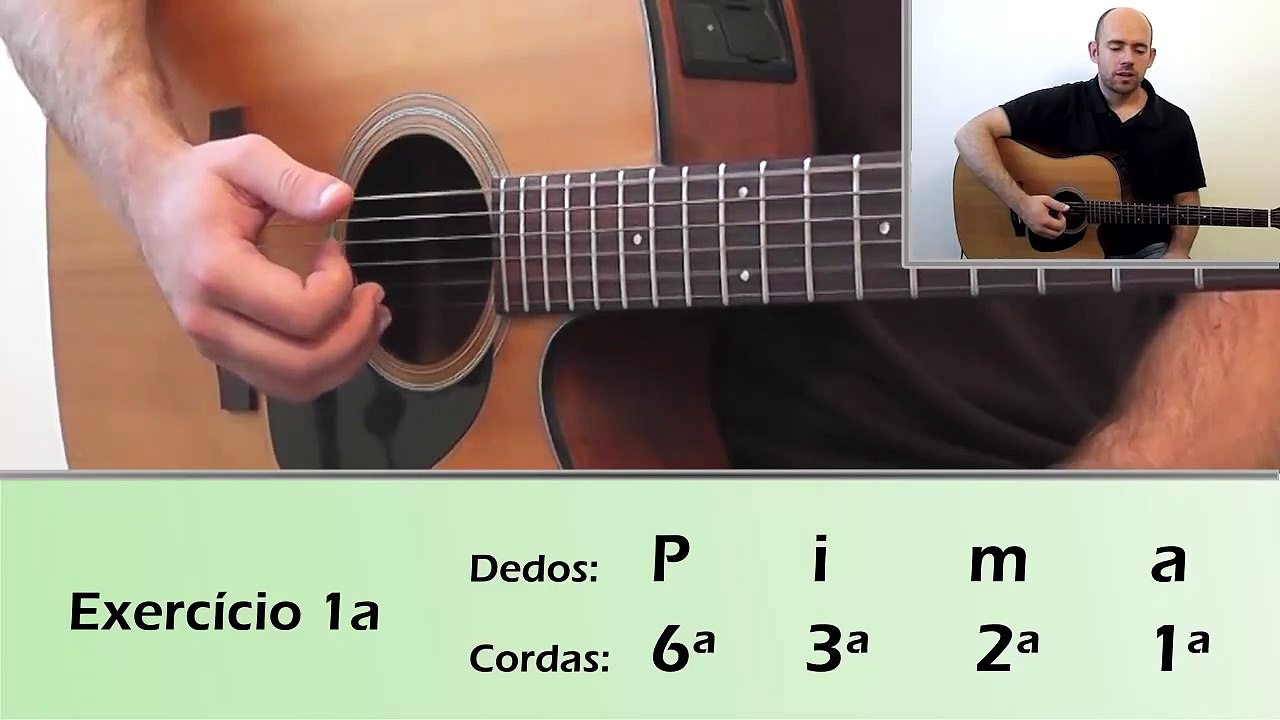 Introdução ao Violão e primeiros exercícios - Capitulo 8 - Dedilhado
