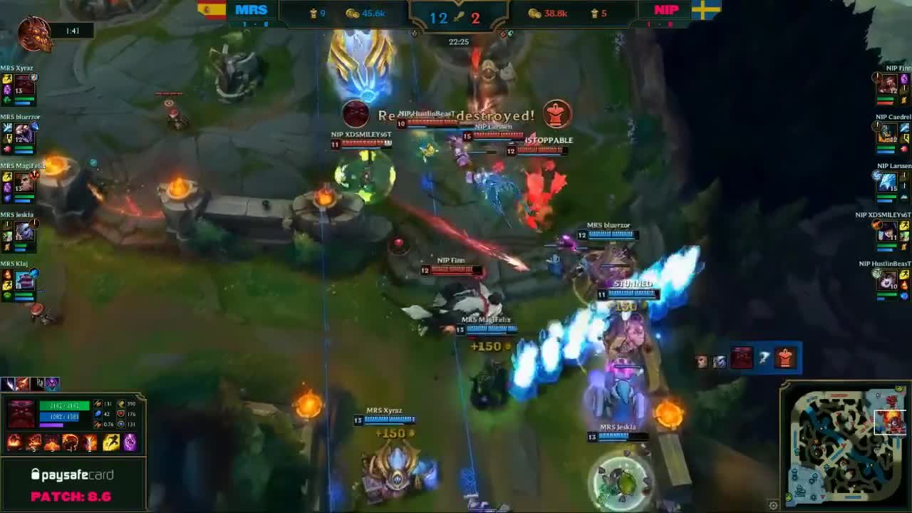 Movistar Riders vs NIP