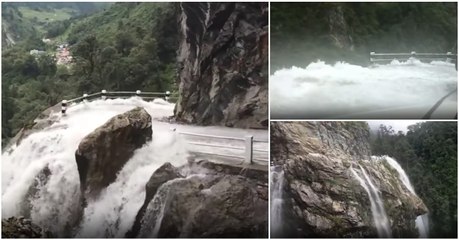 Uma estrada ASSUSTADORA no Nepal destinada a turistas com bolas de aço
