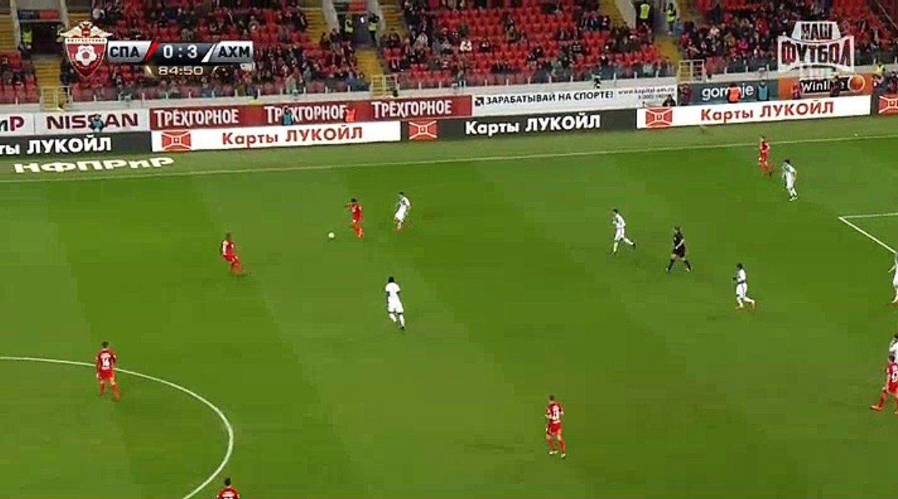Luiz Adriano Goal HD - Spartak Moscow	1-3	Akhmat Grozny 23.04.2018