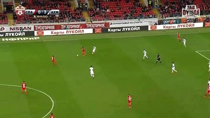 Luiz Adriano Goal HD - Spartak Moscow	1-3	Akhmat Grozny 23.04.2018