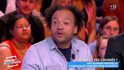 Sketch "Les Chinois" de Gad Elmaleh jugé raciste : Fabrice Eboué réagit !