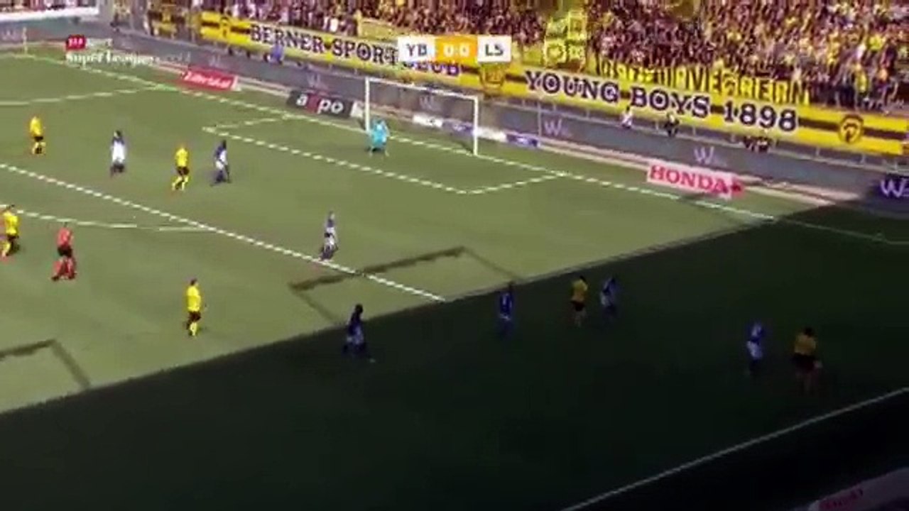 Young Boys 1:0 Lausanne (Switzerland. Super League. 22 April 2018)