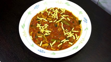 Sev Tomato Ki Sabji   सेव टोमेटो की सब्ज़ी  Dhaba style sev tomato subzi