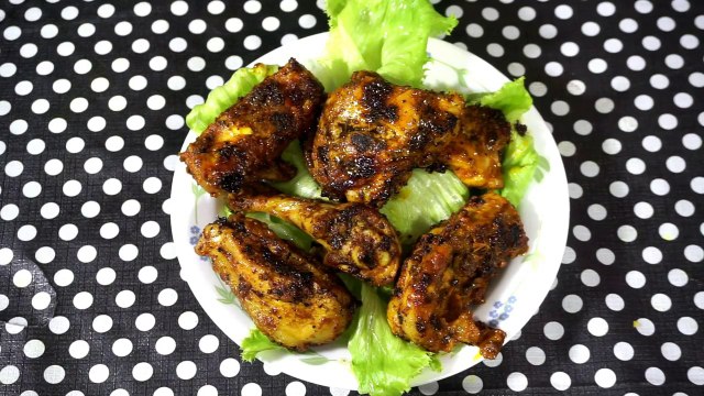 Tandoori Chicken Without oven how to make tandoori chicken Chicken Tandoori Recipe
