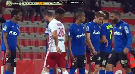 Cavalli  Goal  HD   AC Ajaccio 1 - 0	 Lens   23-04-2018
