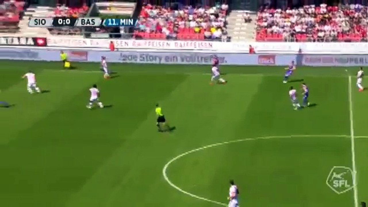 Sion 0:1 Basel (Switzerland. Super League. 22 April 2018)