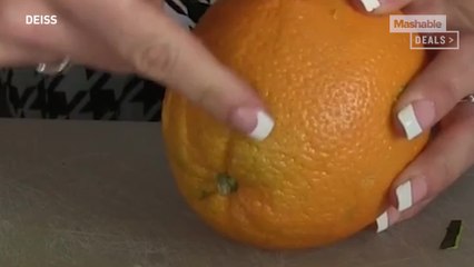 Save some space in your kitchen cutlery drawer with this 4-in-1 peeler